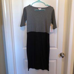 Lularoe Julia size small color-block